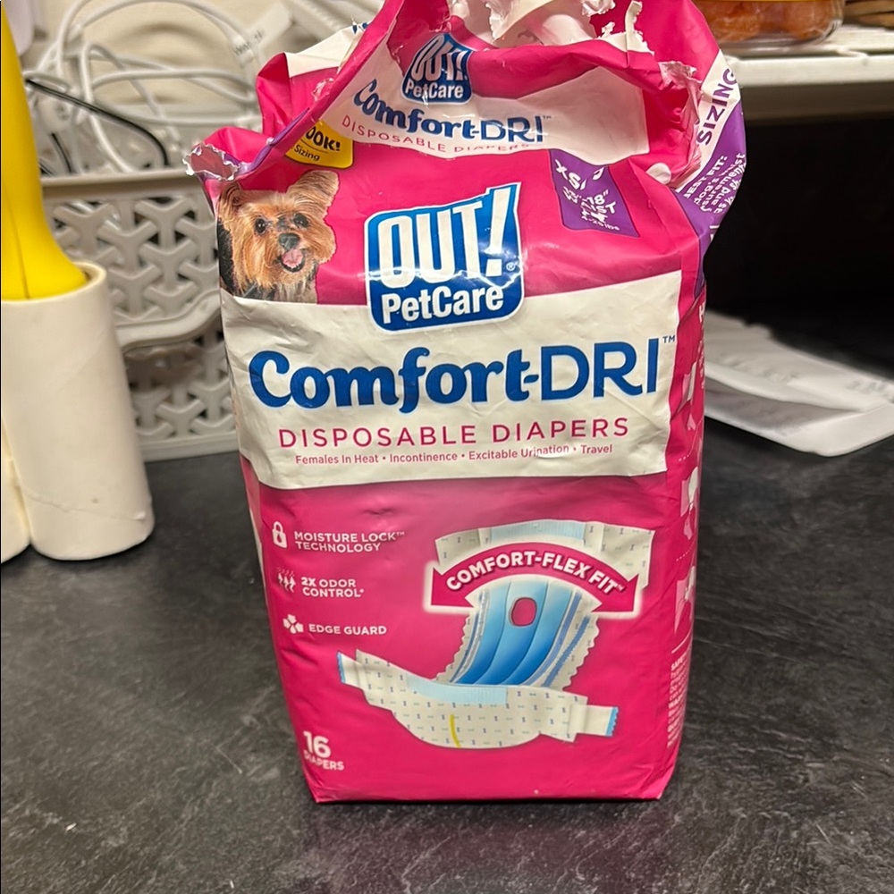 OUT! PetCare Comfort-Dri Disposable Diapers